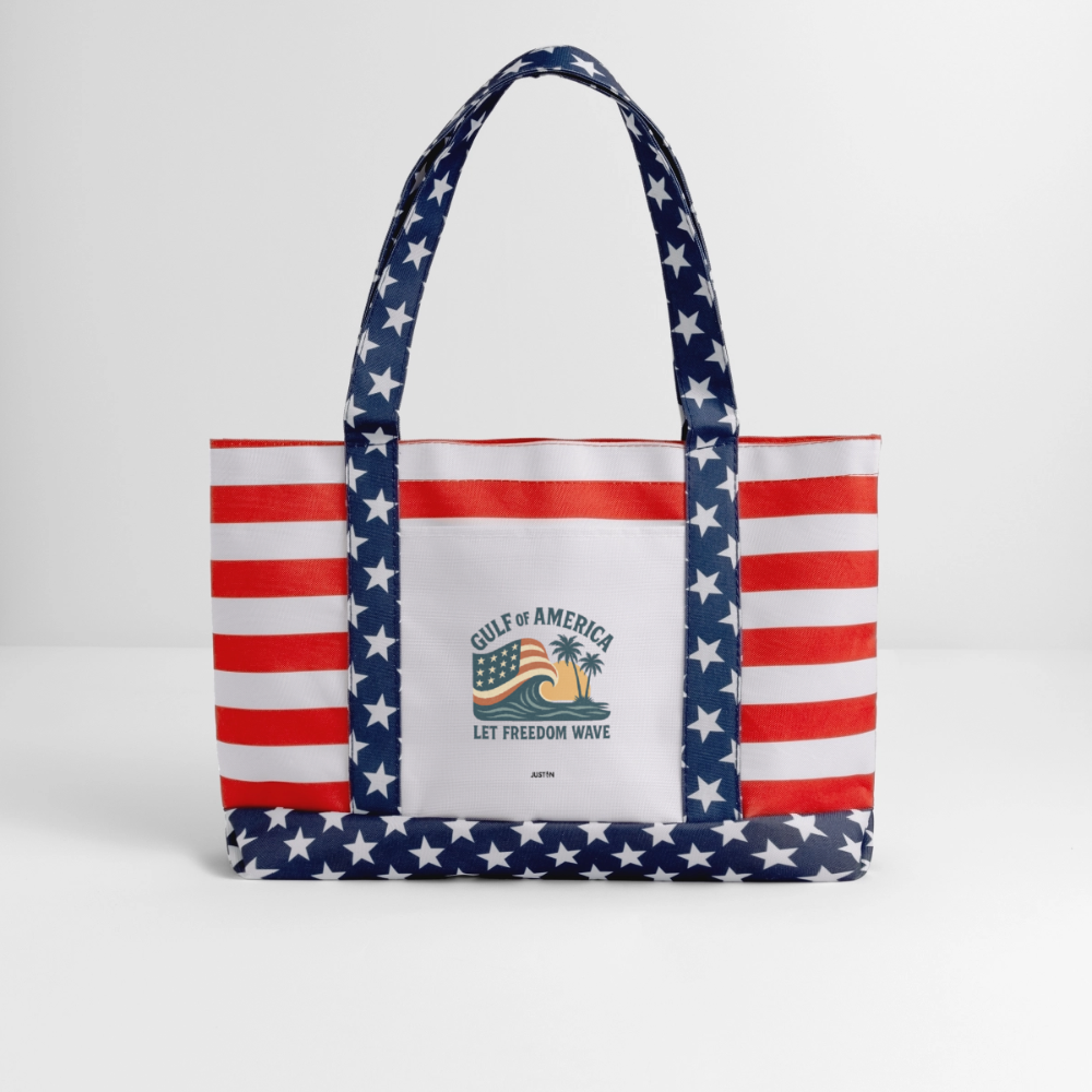 Americana Tote Bag - red/white/blue