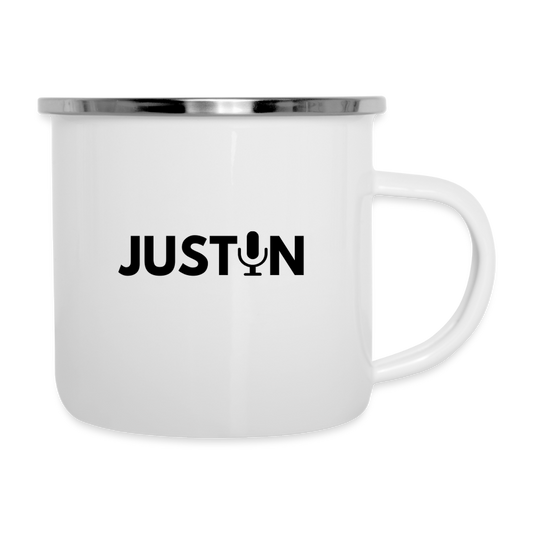Justin Camping Mug - white