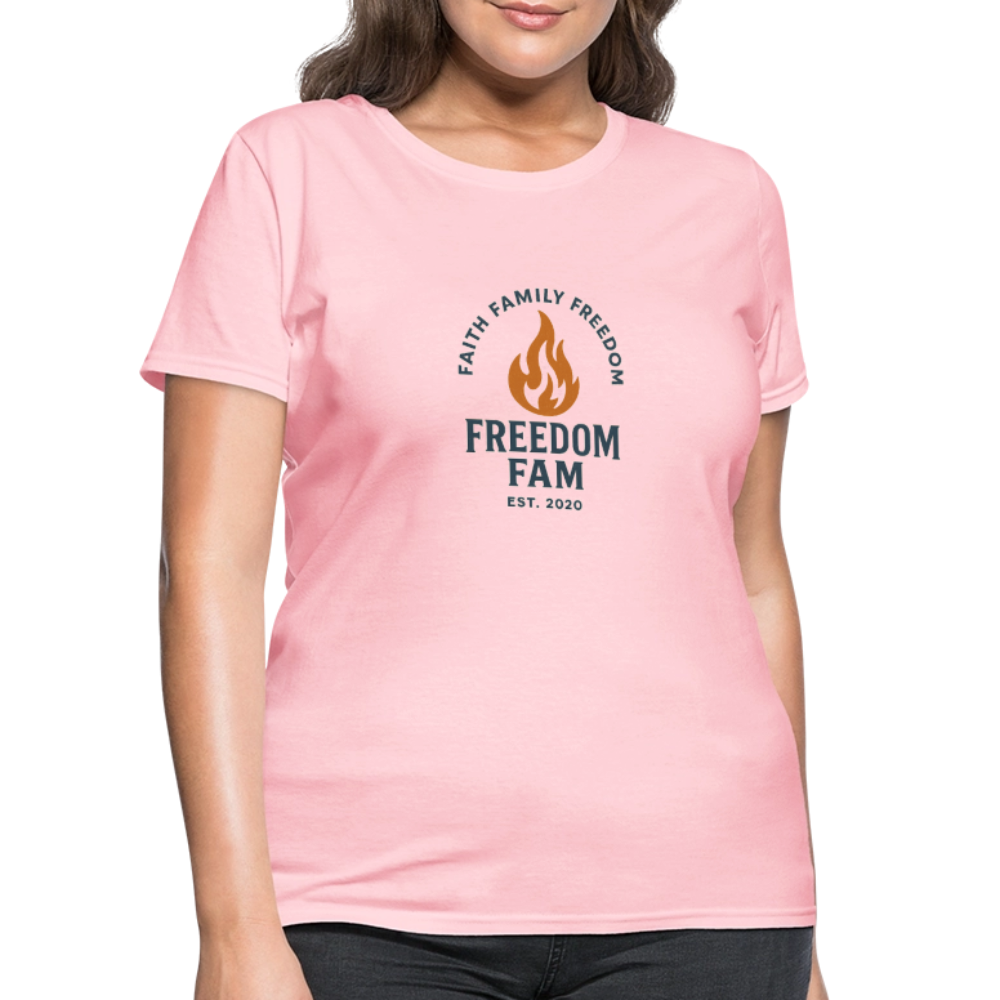 Freedom Fam (Women's) T-Shirt - pink