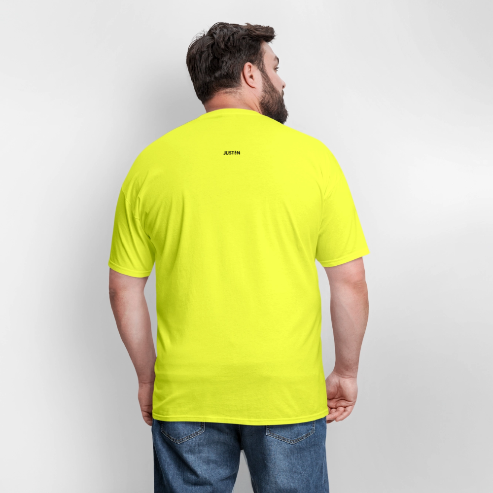 Gulf of America Tee — Let Freedom Wave - safety green
