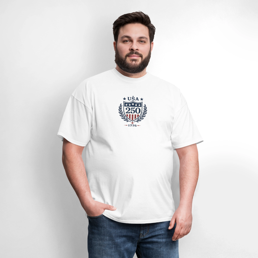 USA 250 SHIELD - white
