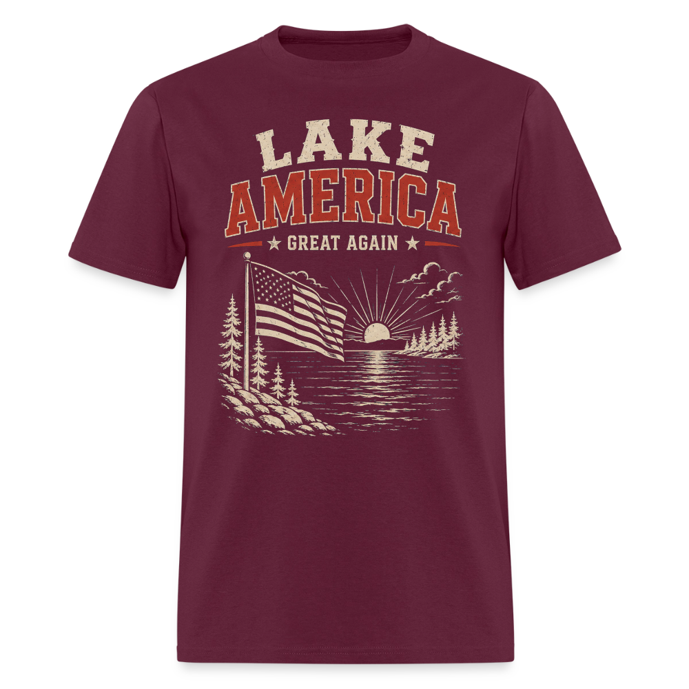 LAKE AMERICA (GREAT AGAIN) 🇺🇸 - burgundy