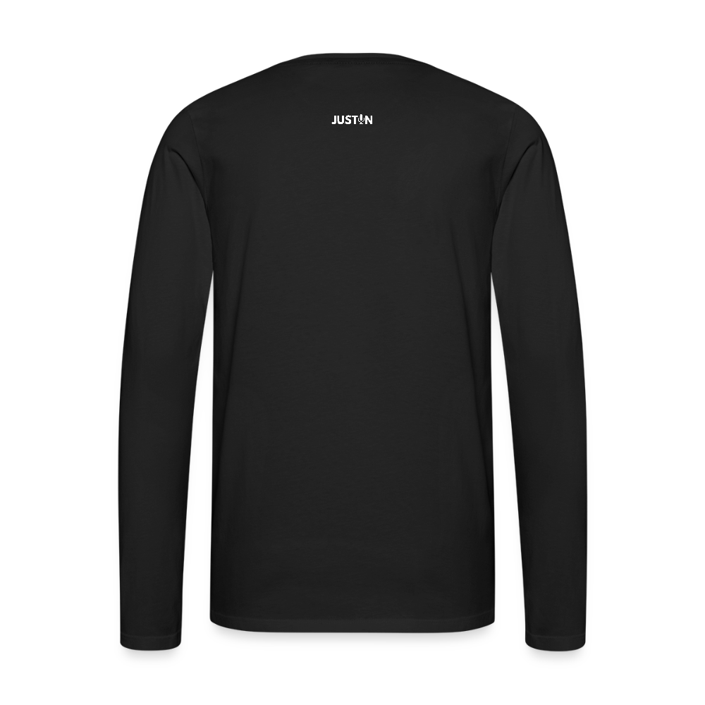 Right So Far Long Sleeve T-Shirt - black