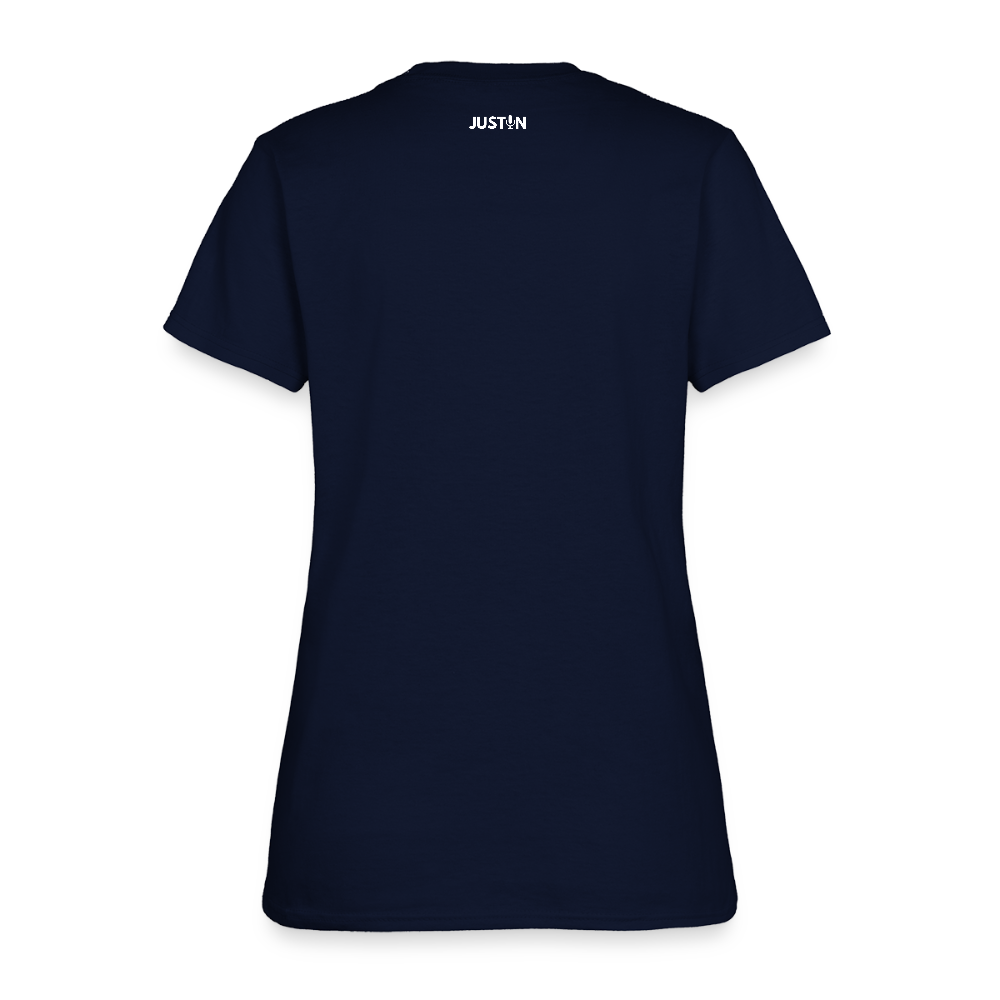 One Nation Under God (Women's) T-Shirt - navy
