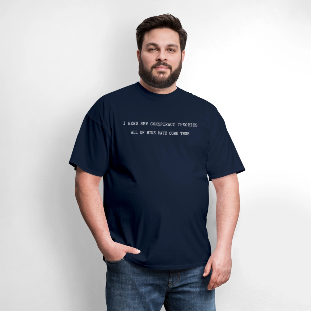 Conspiracy T-shirt - navy
