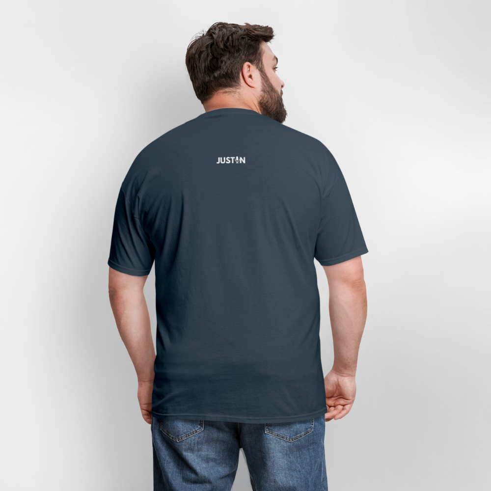 Conspiracy T-shirt -  blue dusk