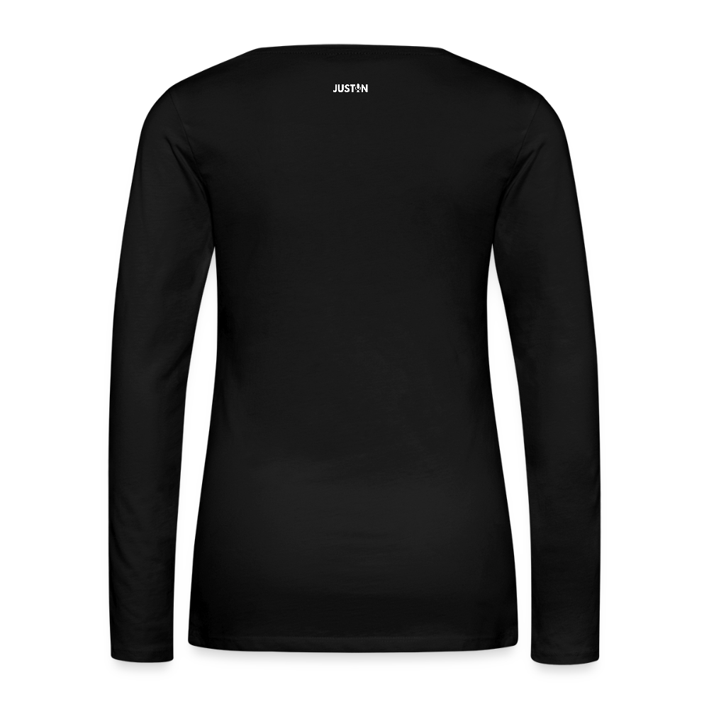 Right So Far Women's Long Sleeve T-Shirt - black