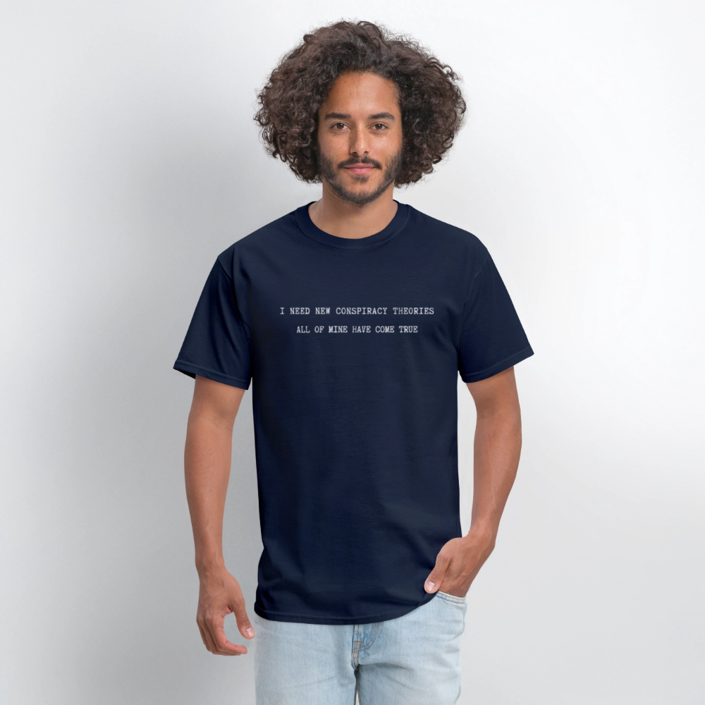 Conspiracy T-shirt - navy