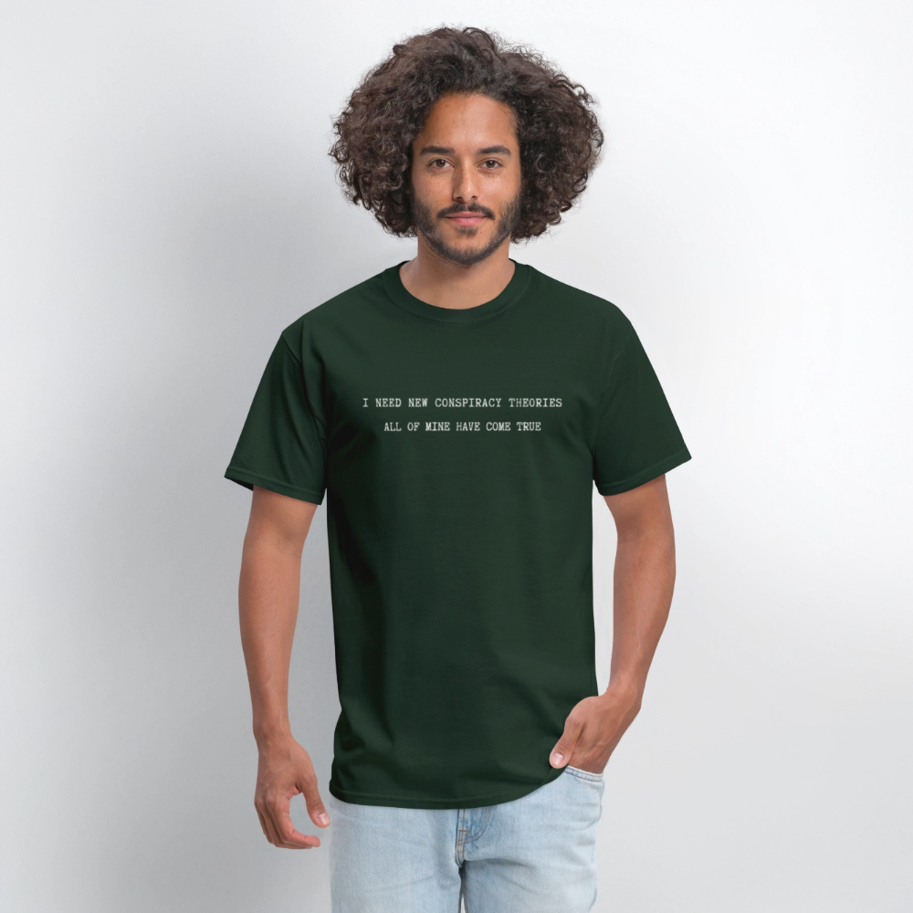 Conspiracy T-shirt - forest green