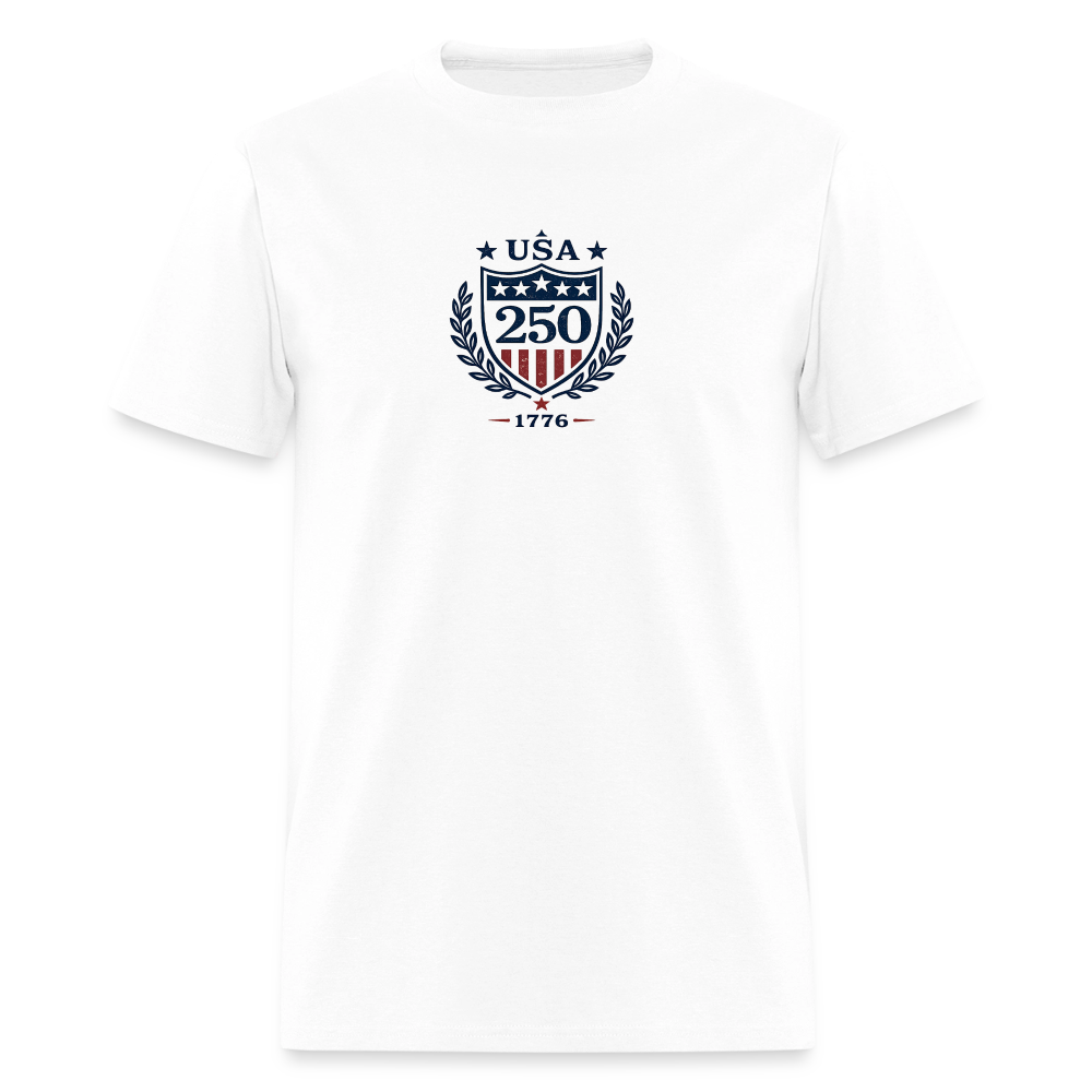 USA 250 SHIELD - white