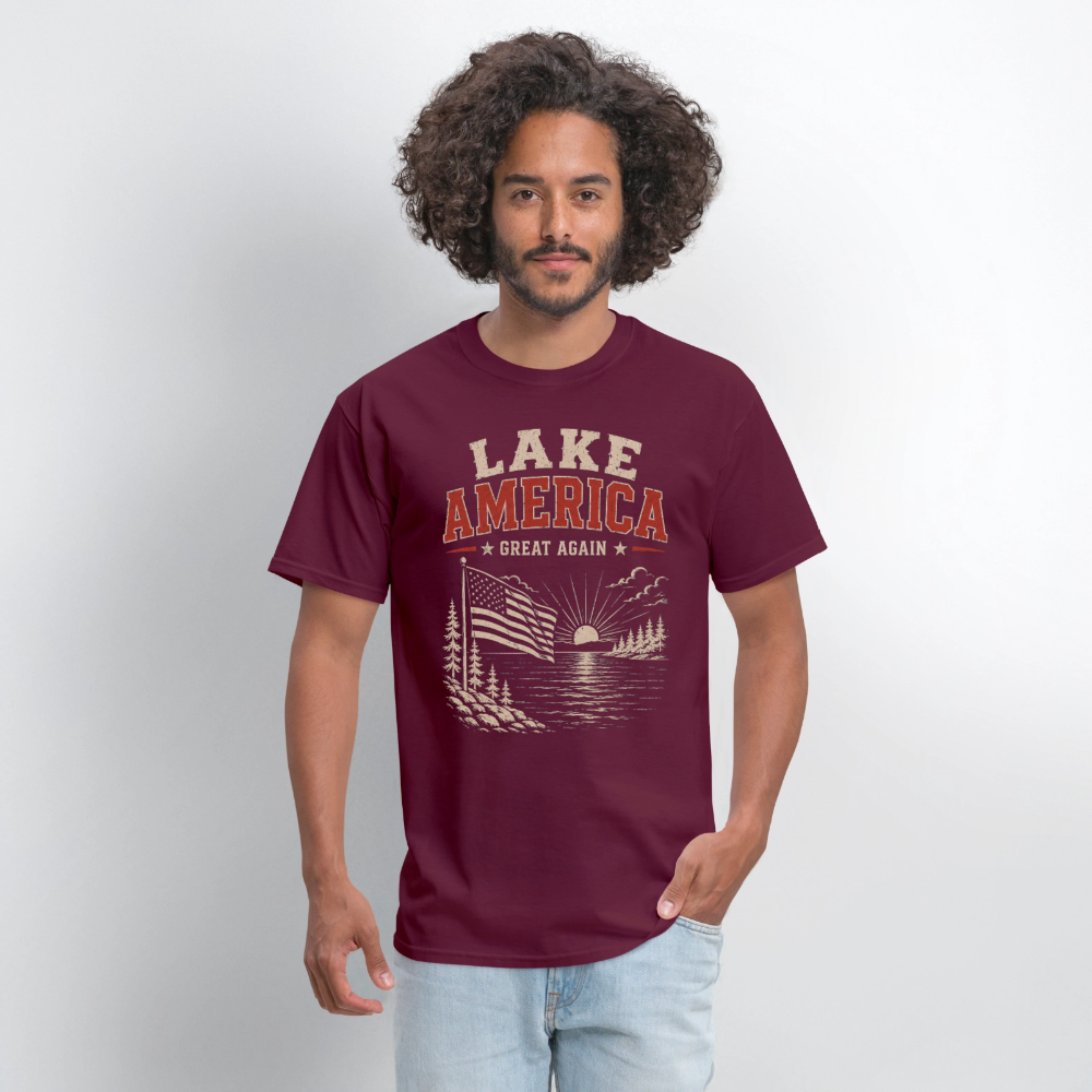 LAKE AMERICA (GREAT AGAIN) 🇺🇸 - burgundy