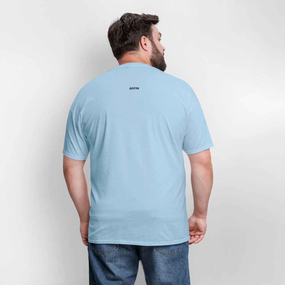 Gulf of America Tee — Let Freedom Wave - powder blue