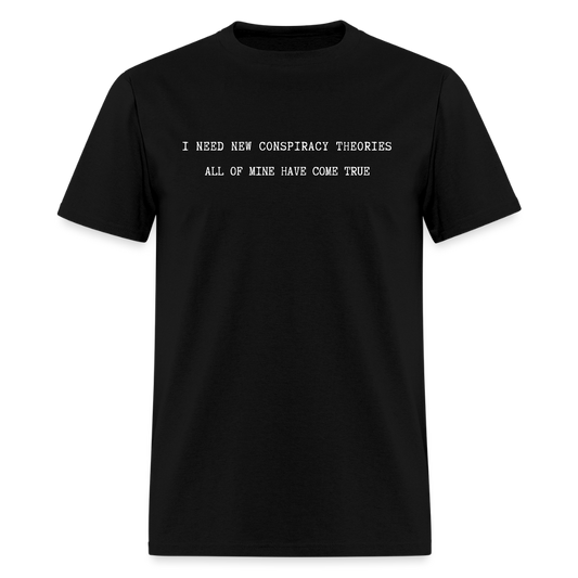 Conspiracy T-shirt - black