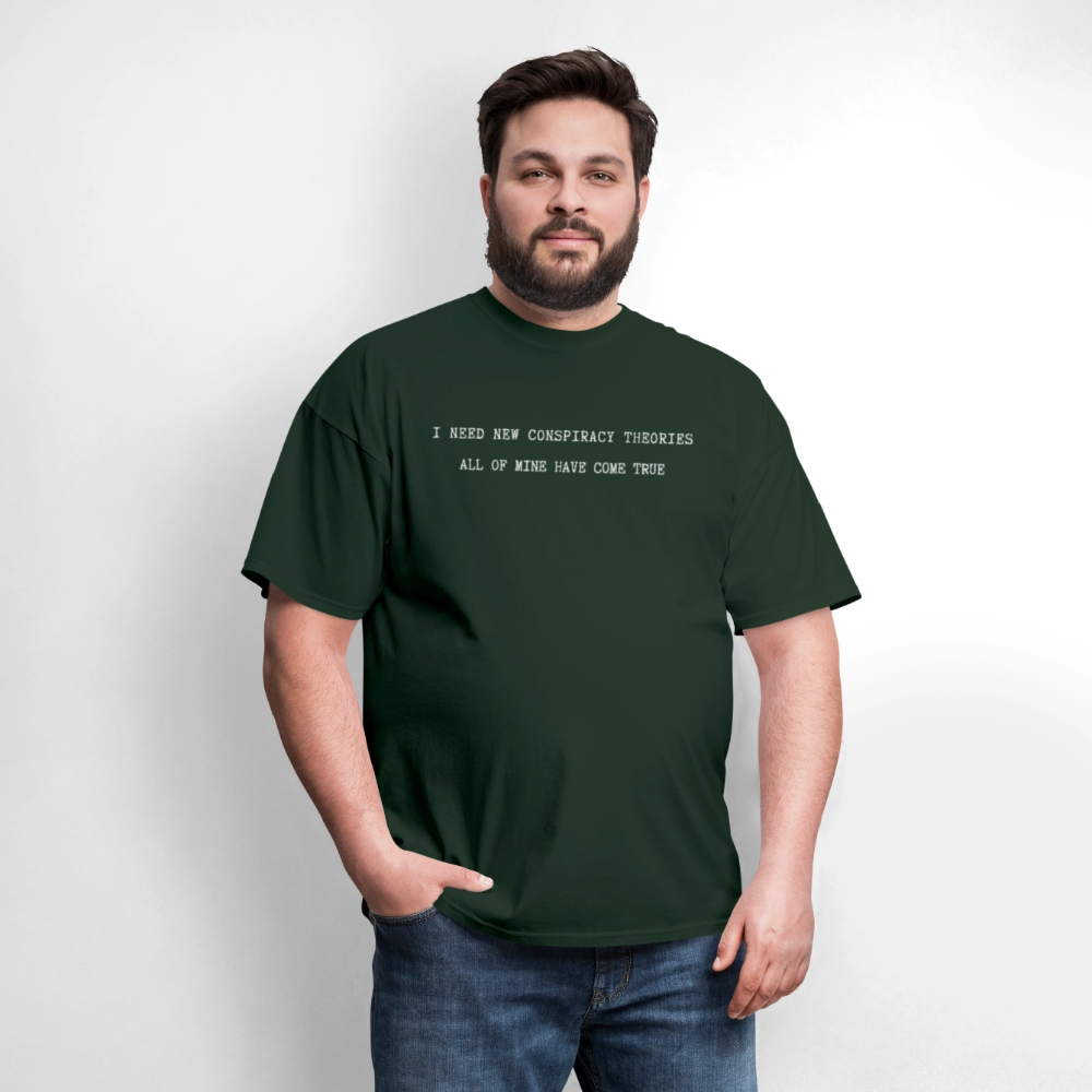 Conspiracy T-shirt - forest green
