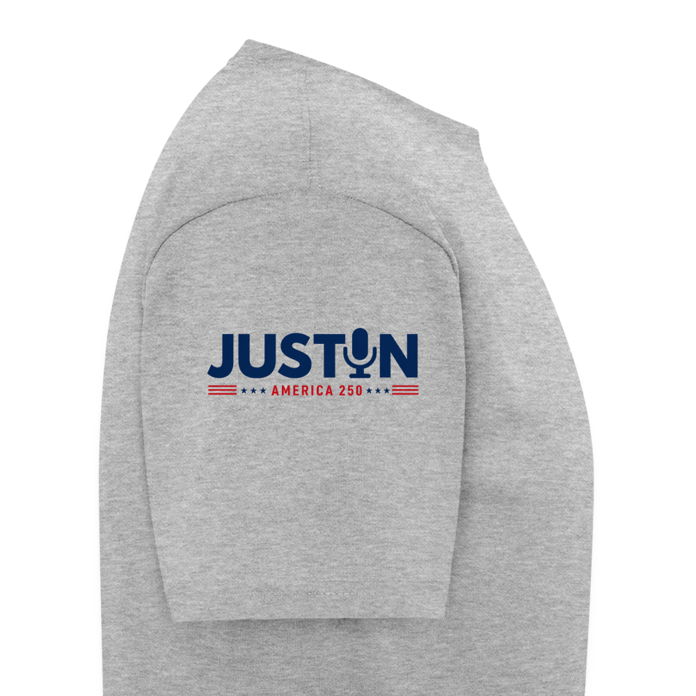AMERICA 250 FLAG - heather gray