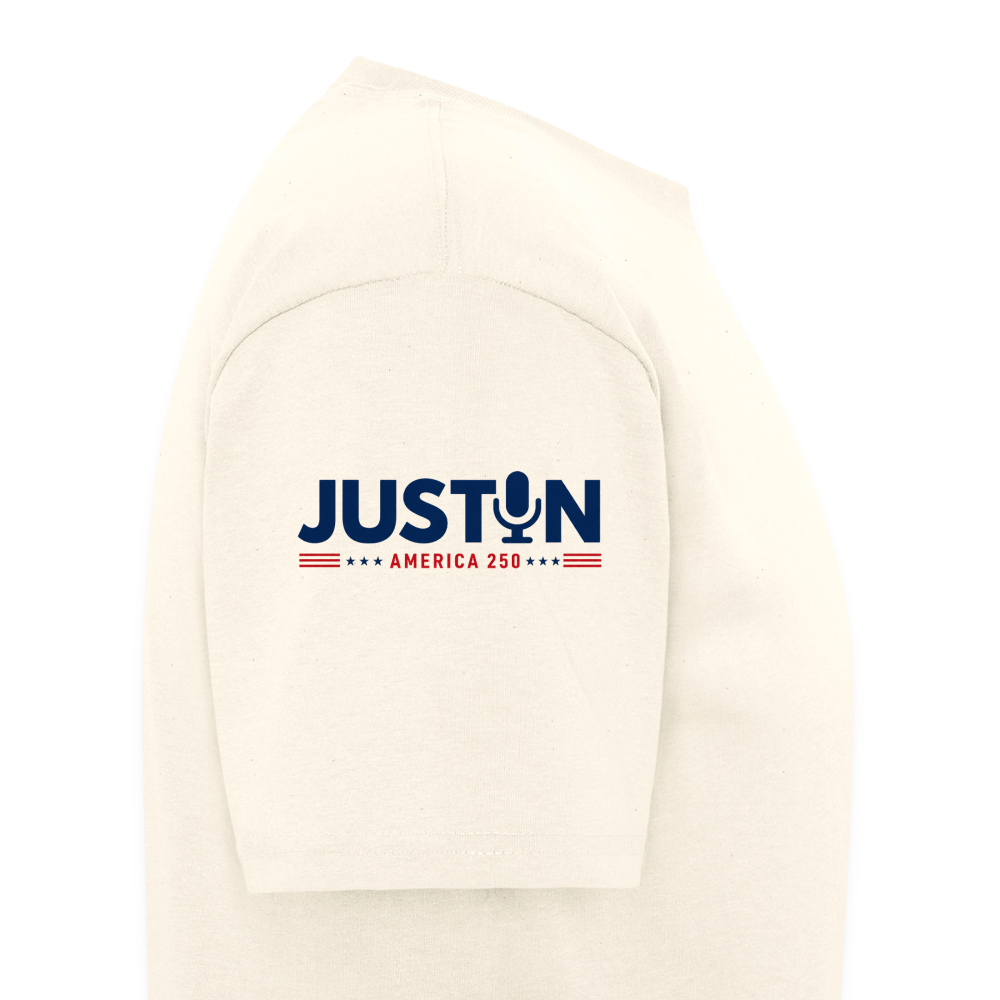 USA 250 SHIELD - sweet cream heather