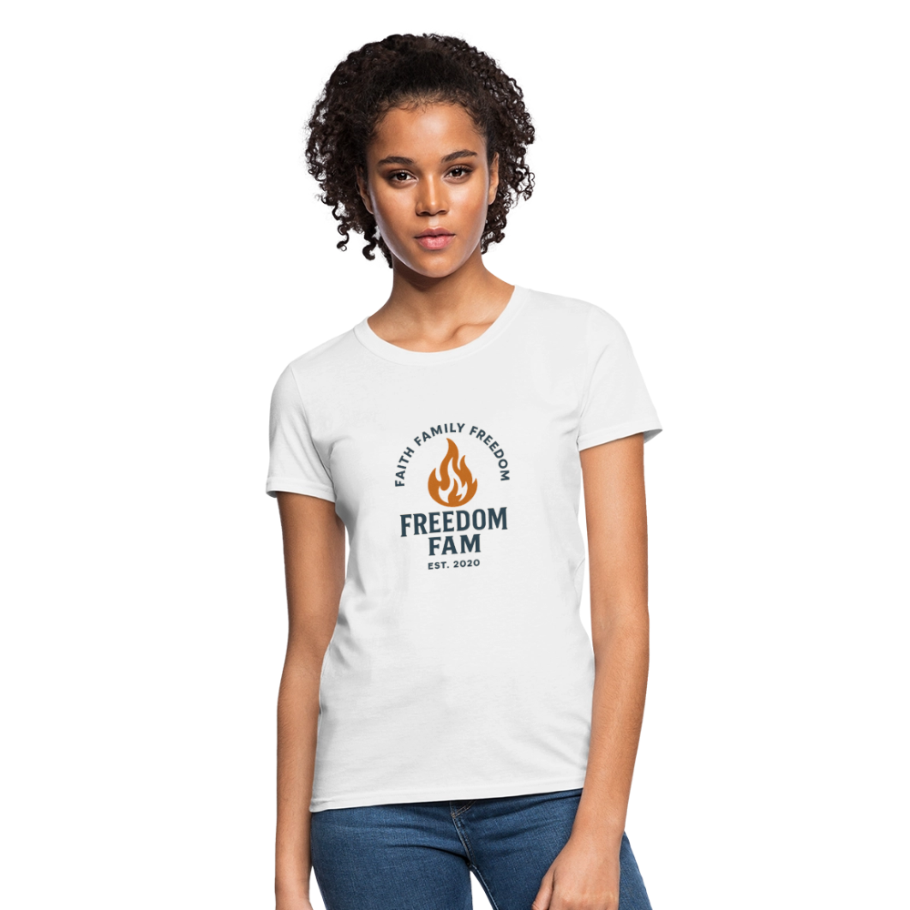 Freedom Fam (Women's) T-Shirt - white