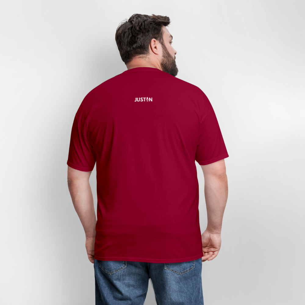 Conspiracy T-shirt - dark red