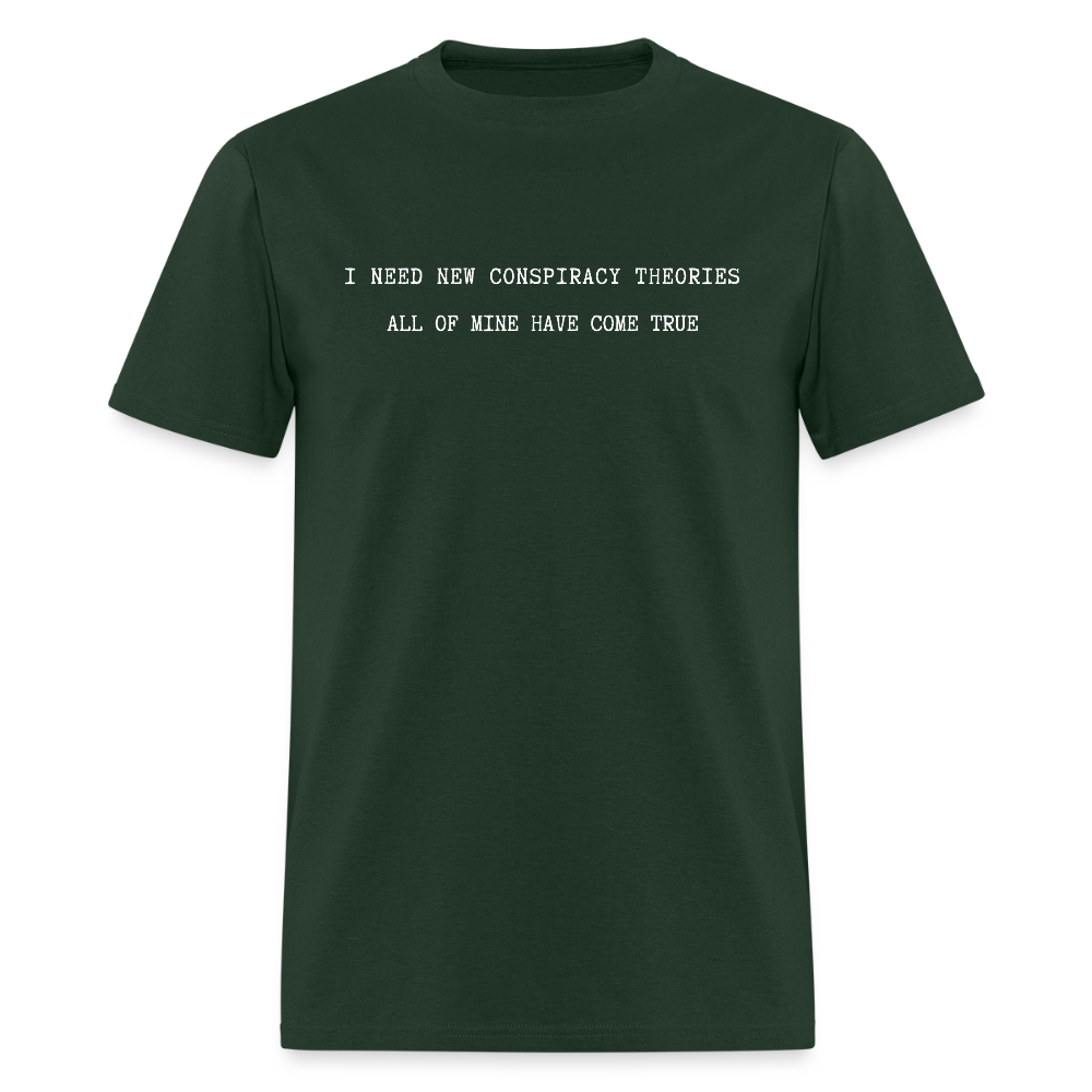 Conspiracy T-shirt - forest green