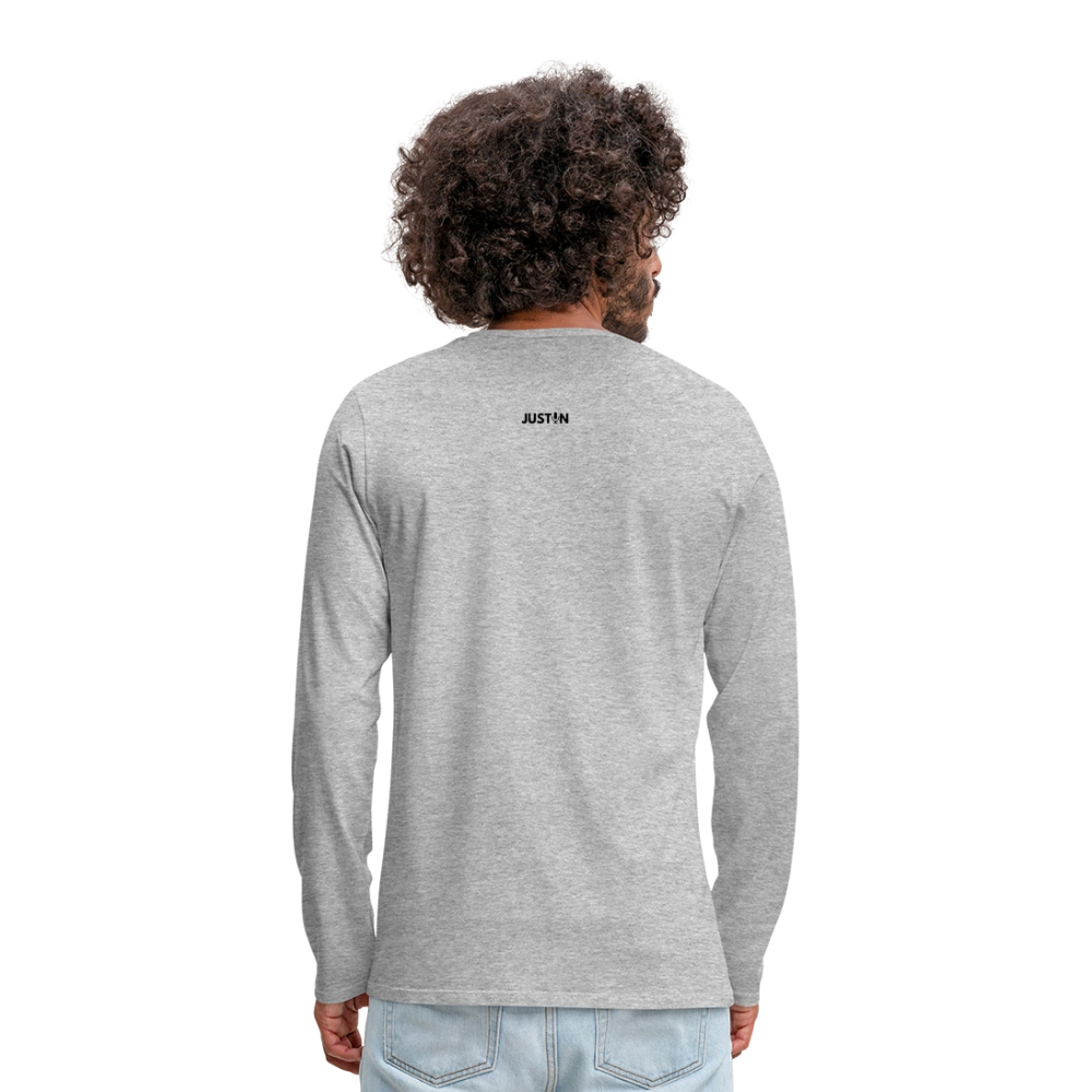 FAFO T-Shirt Long Sleeve T-Shirt — Fool Around And Find Out - heather gray