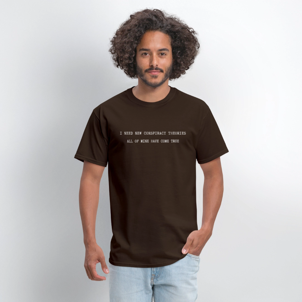 Conspiracy T-shirt - brown