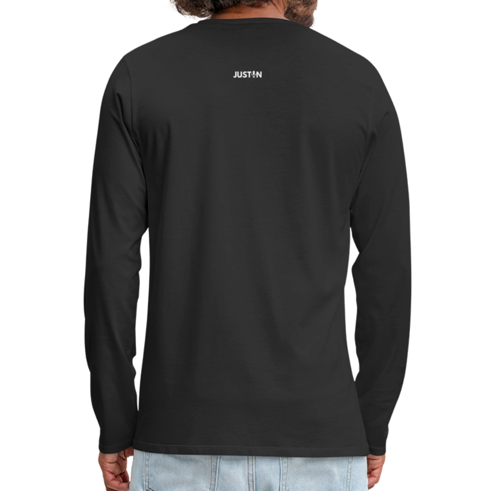Right So Far Long Sleeve T-Shirt - black