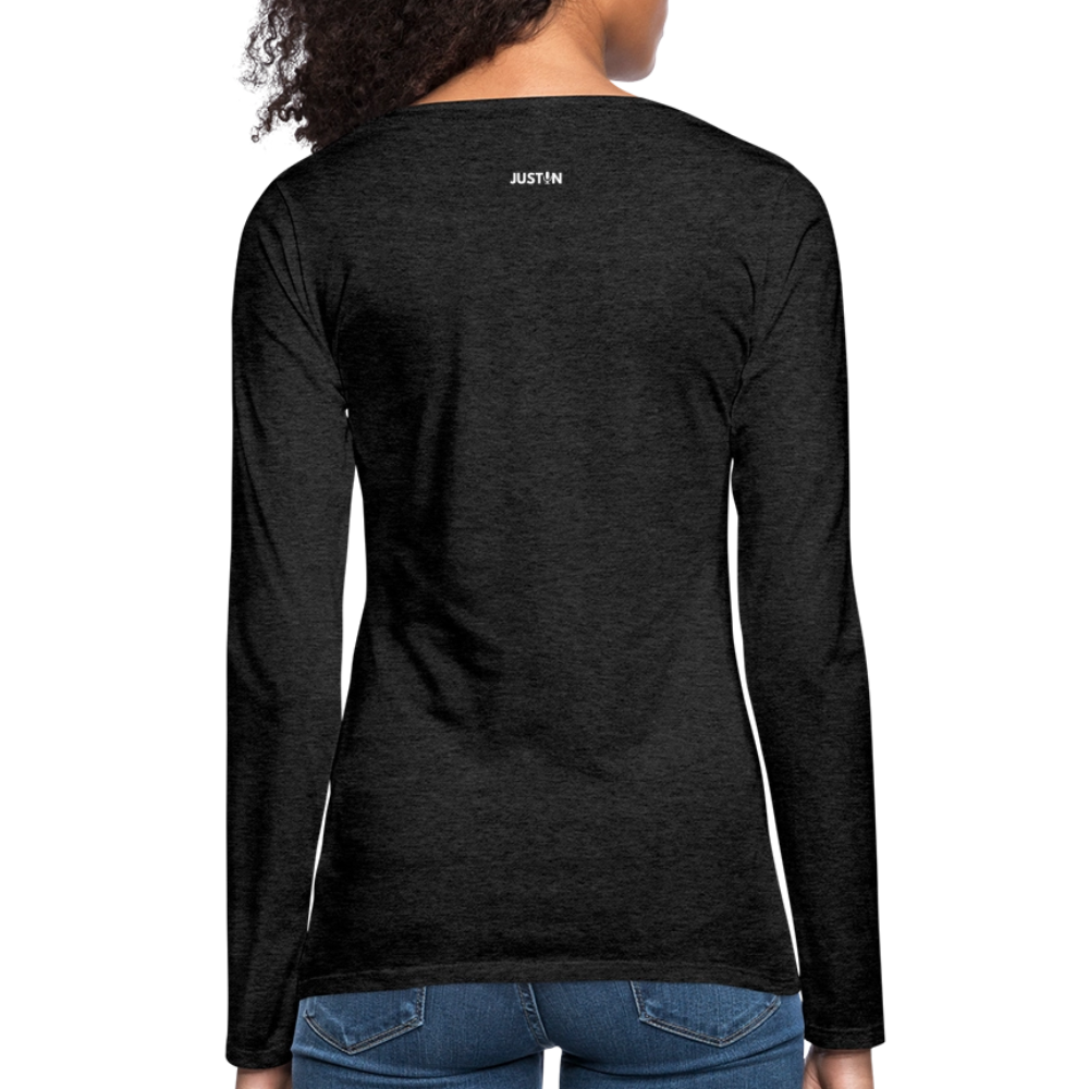 Right So Far Women's Long Sleeve T-Shirt - charcoal grey
