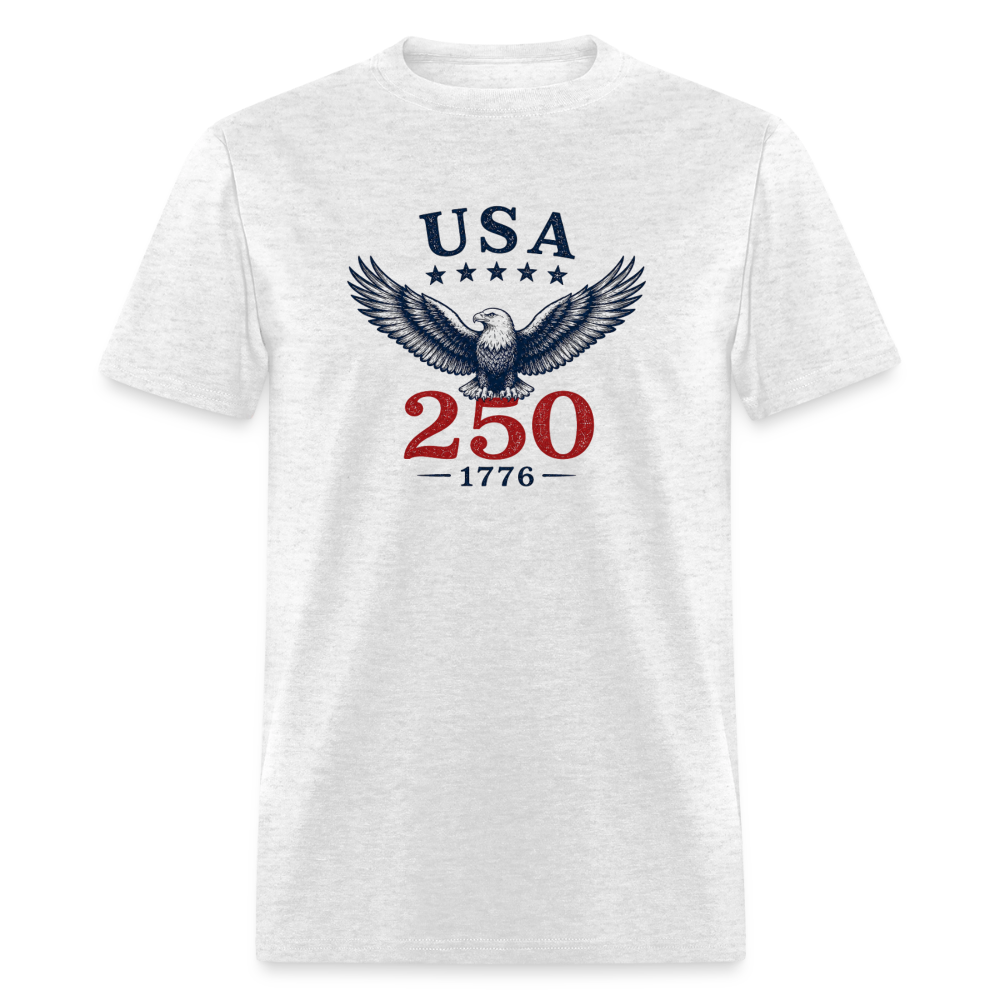 USA 250 EAGLE - light heather gray