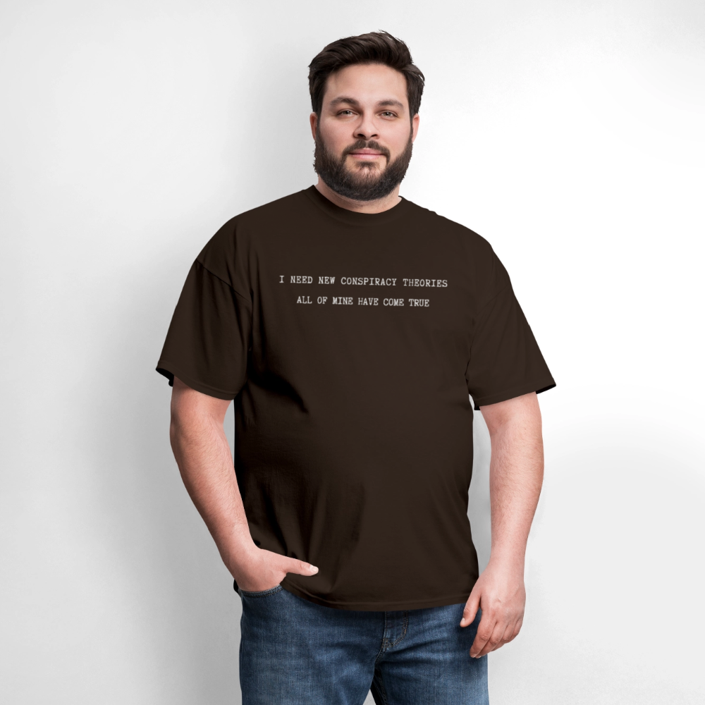 Conspiracy T-shirt - brown