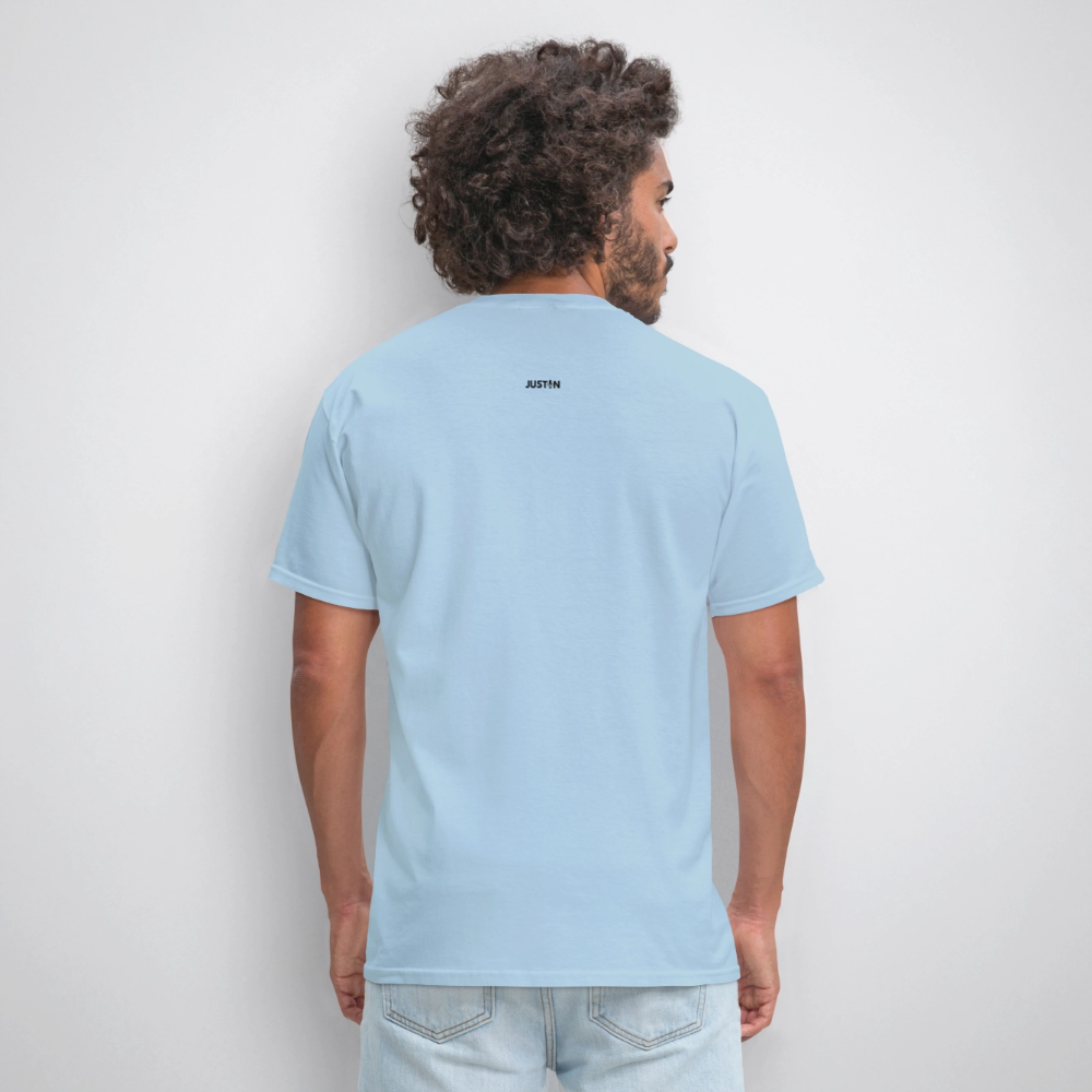Gulf of America Tee — Let Freedom Wave - powder blue