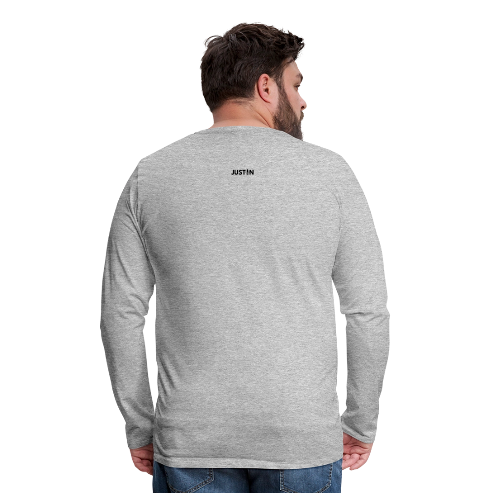 FAFO T-Shirt Long Sleeve T-Shirt — Fool Around And Find Out - heather gray