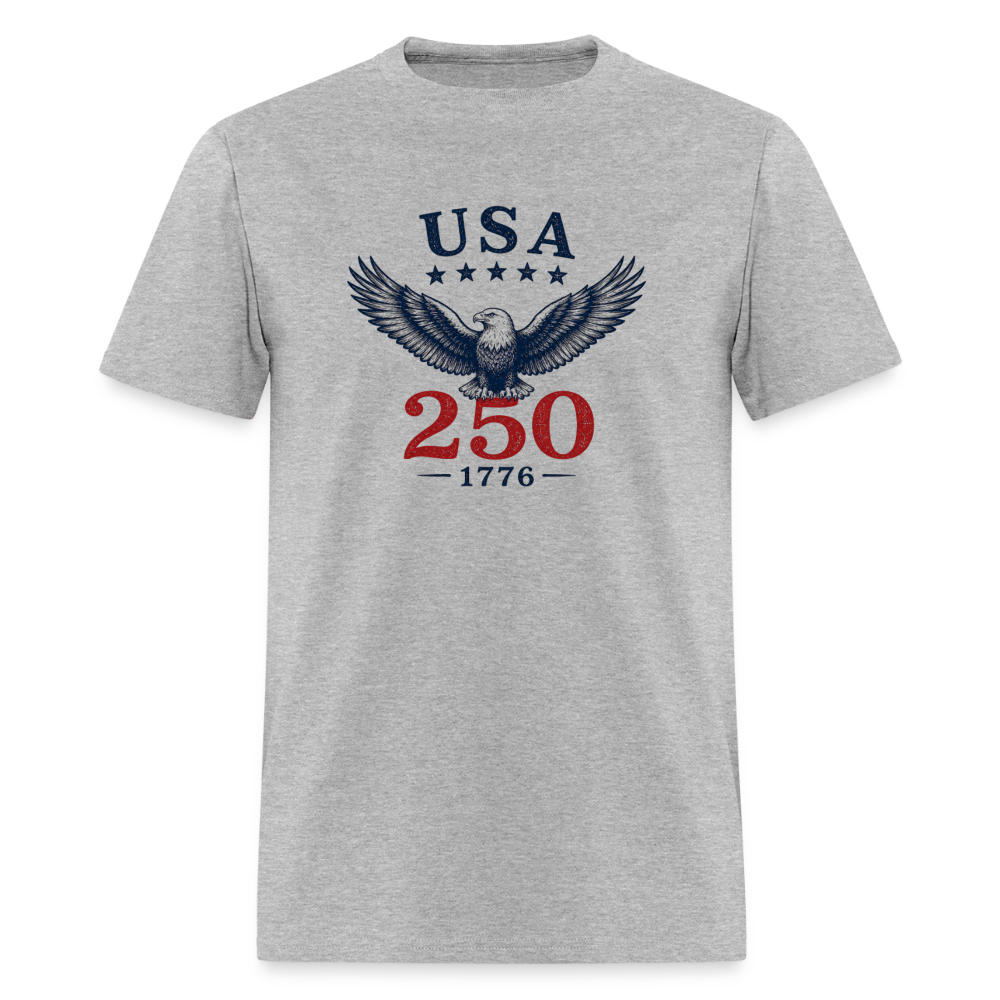 USA 250 EAGLE - heather gray