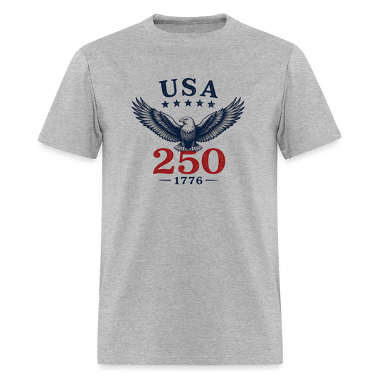 USA 250 EAGLE - heather gray