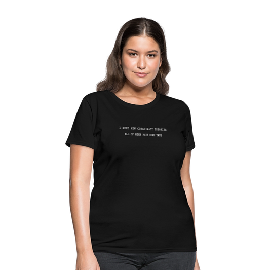 Conspiracy (Women's)  T-Shirt - black
