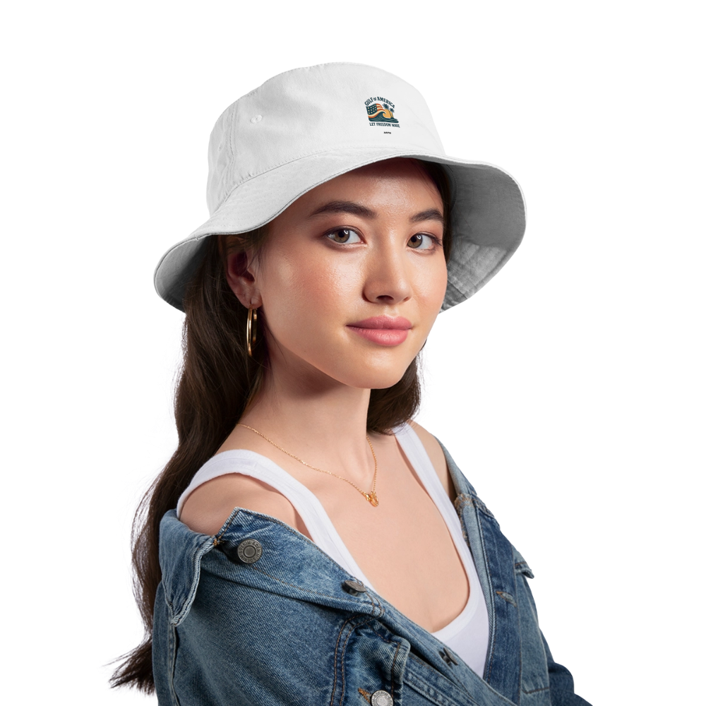 Gulf of America Bucket Hat - white