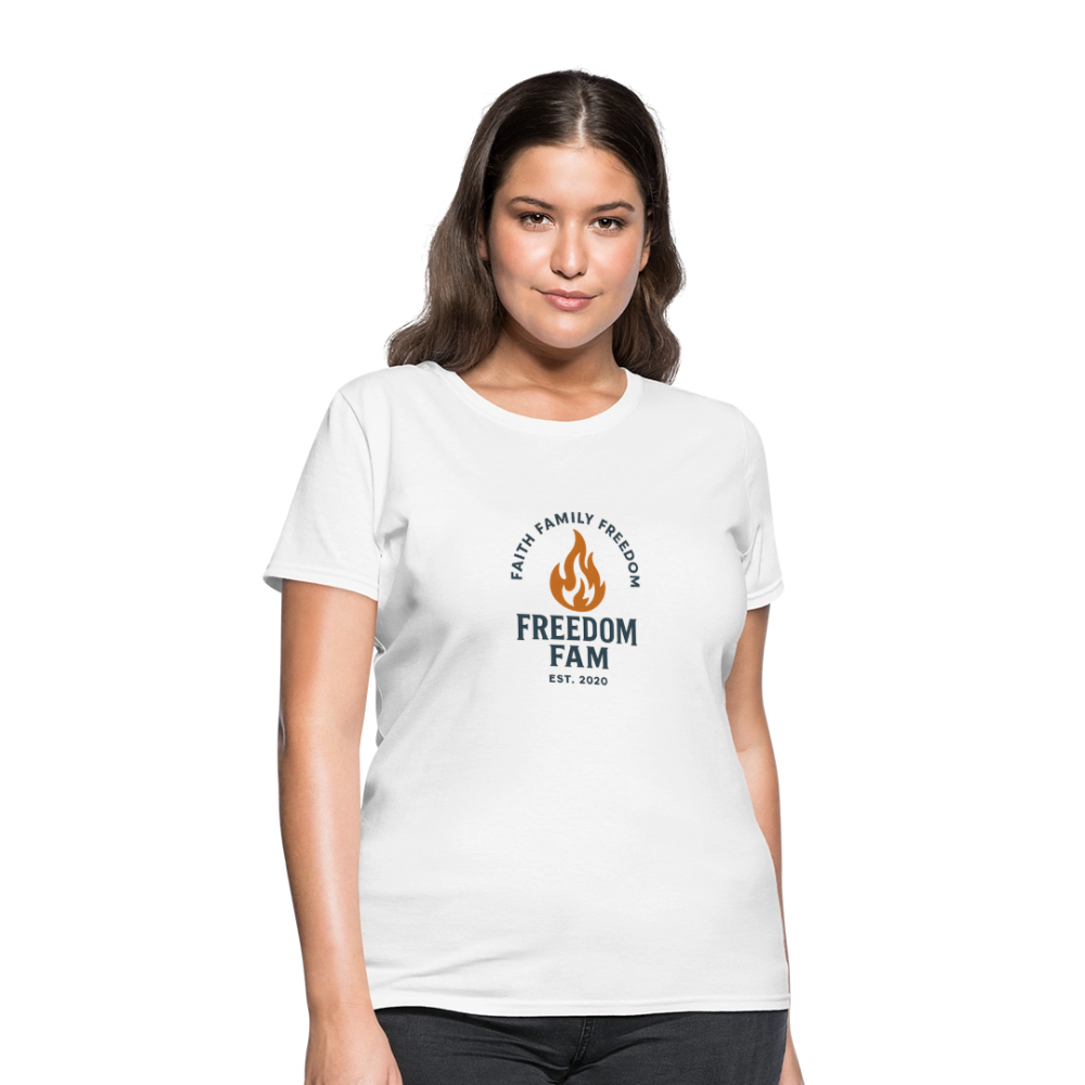 Freedom Fam (Women's) T-Shirt - white