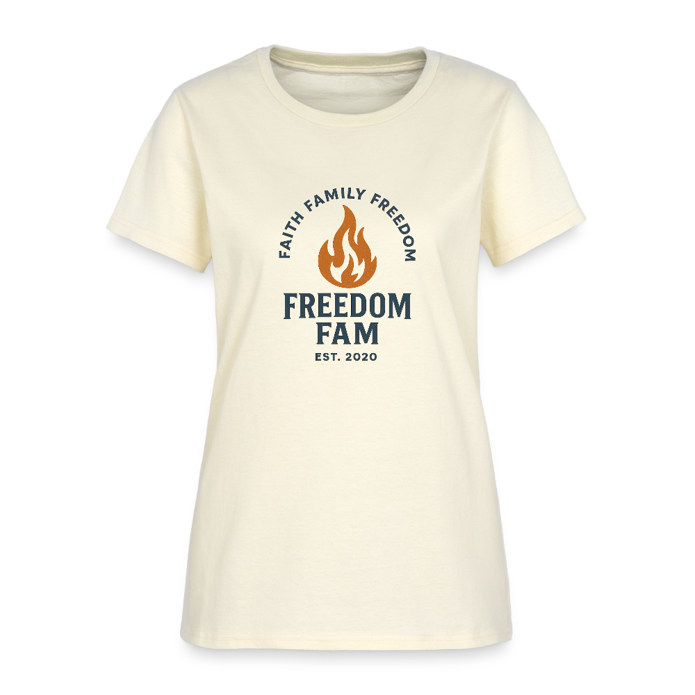 Freedom Fam (Women's) T-Shirt - off white