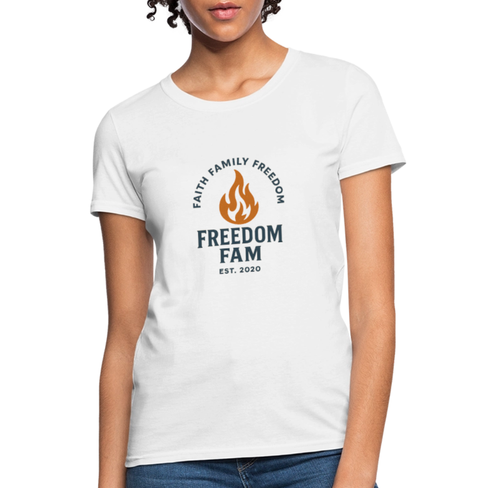 Freedom Fam (Women's) T-Shirt - white