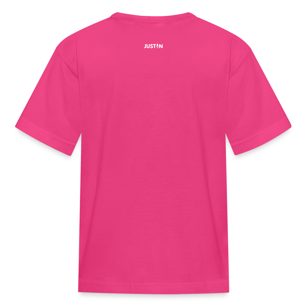 One Nation Under God (Kids') T-Shirt - fuchsia