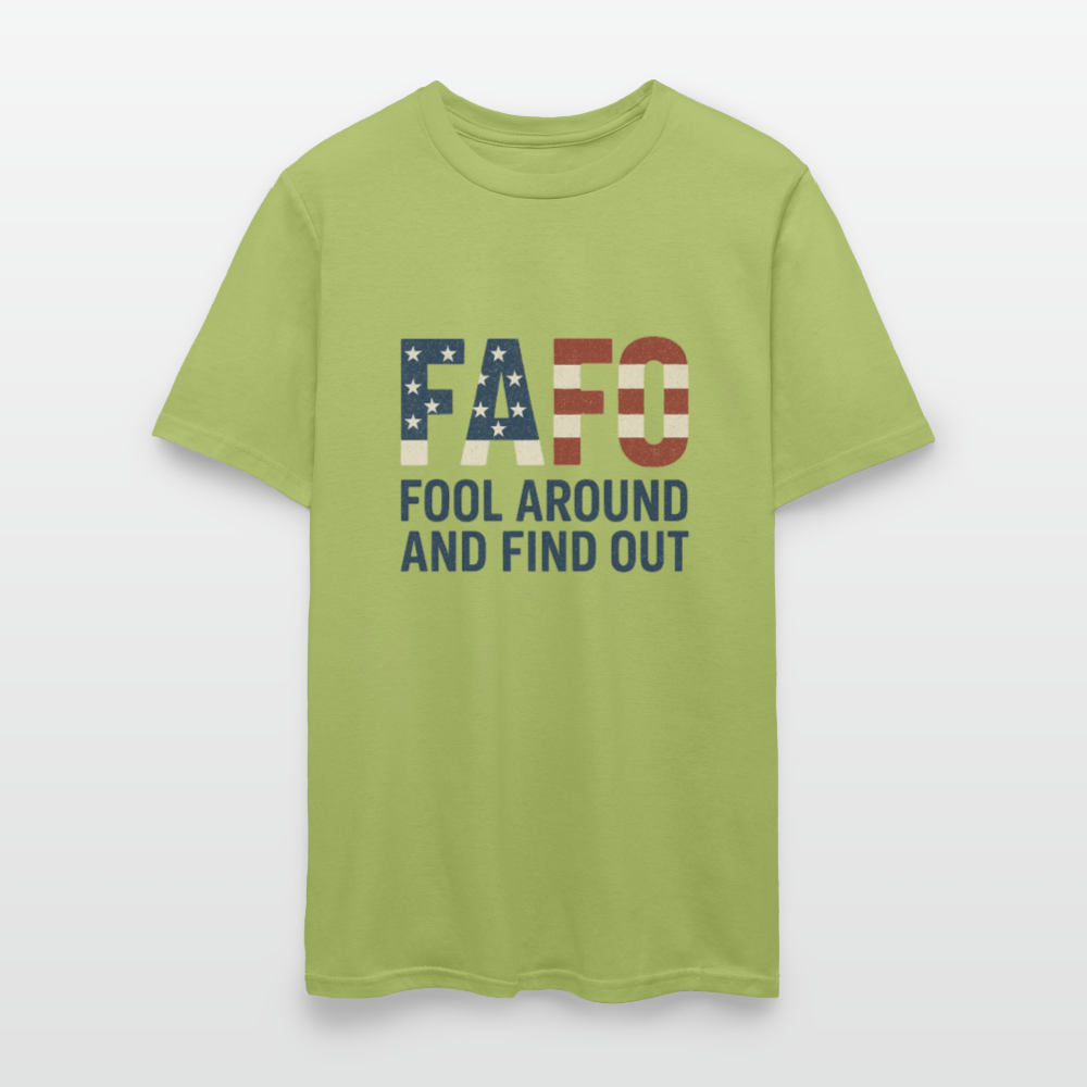 FAFO T-Shirt — Fool Around And Find Out - kiwi