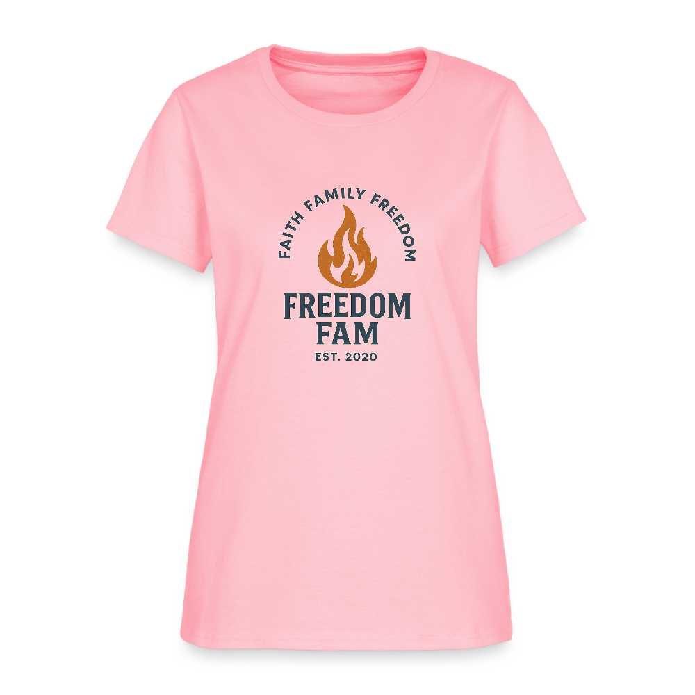 Freedom Fam (Women's) T-Shirt - pink
