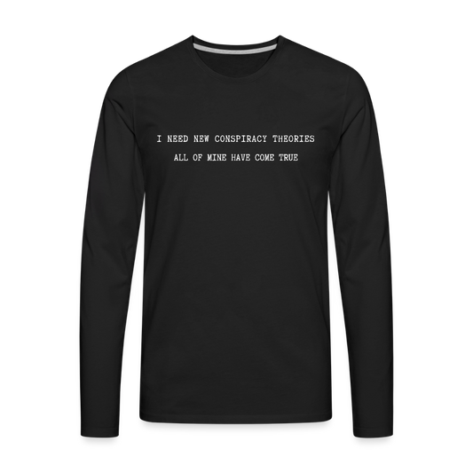 Conspiracy Long Sleeve T-Shirt - black