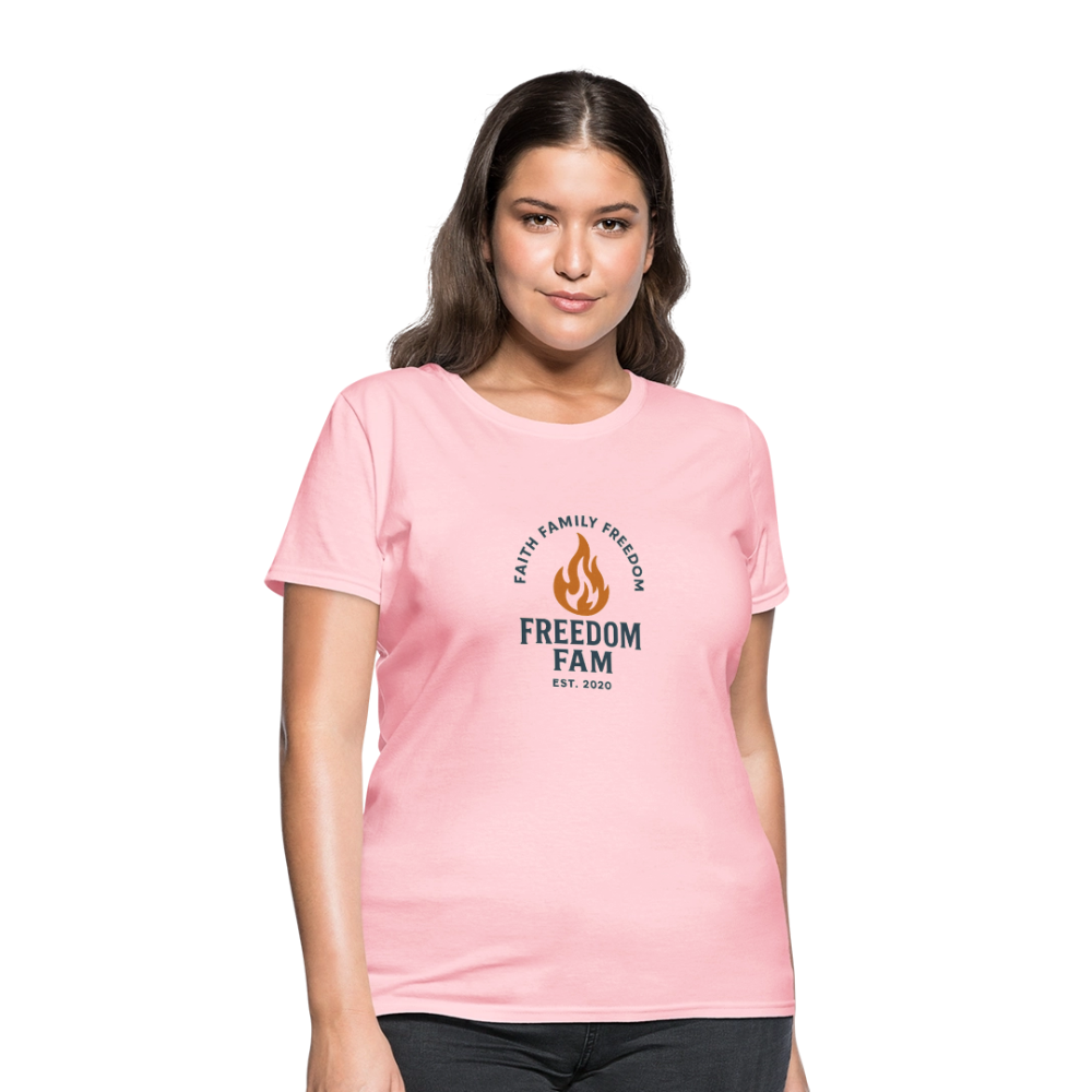 Freedom Fam (Women's) T-Shirt - pink
