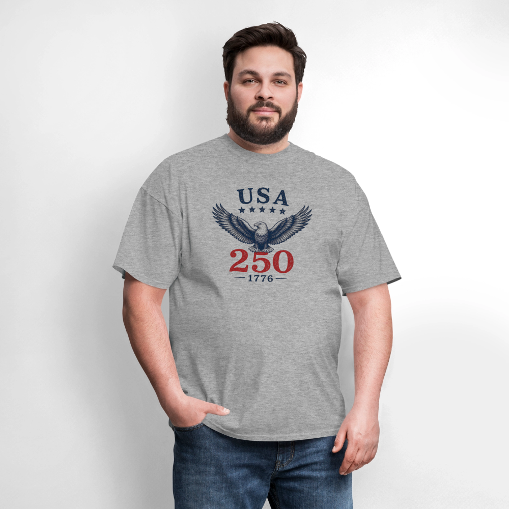 USA 250 EAGLE - heather gray