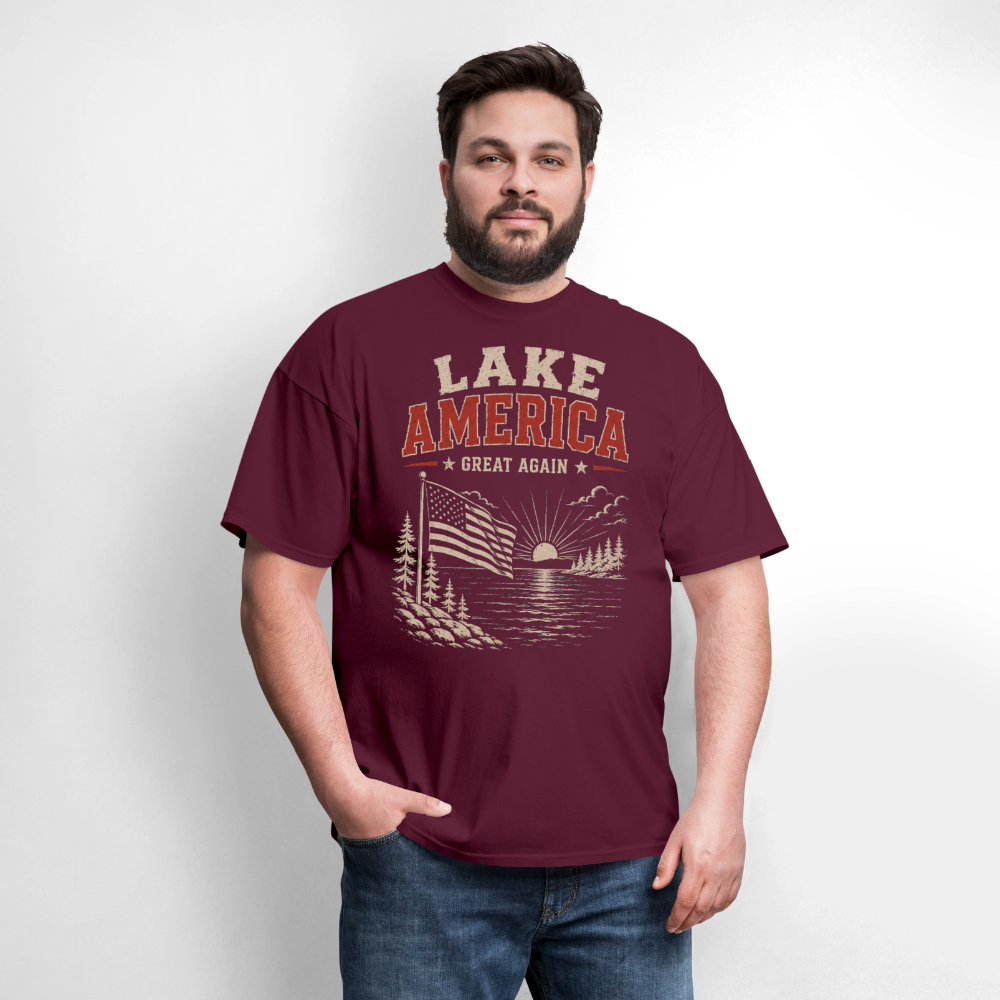 LAKE AMERICA (GREAT AGAIN) 🇺🇸 - burgundy