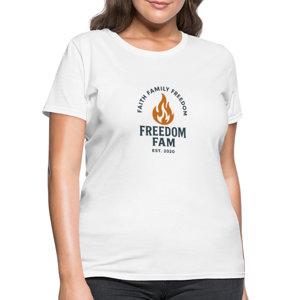 Freedom Fam (Women's) T-Shirt - white