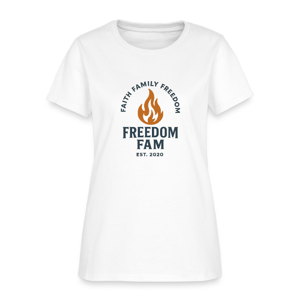 Freedom Fam (Women's) T-Shirt - white