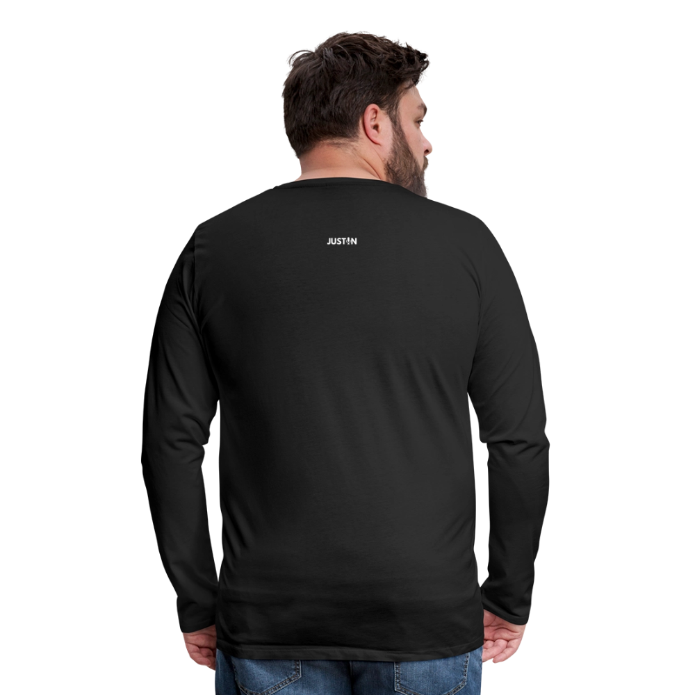 Right So Far Long Sleeve T-Shirt - black