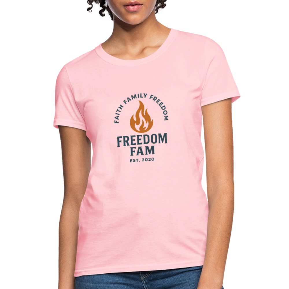 Freedom Fam (Women's) T-Shirt - pink