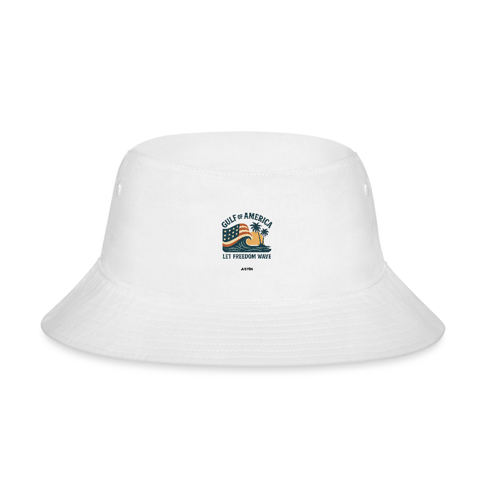 Gulf of America Bucket Hat - white